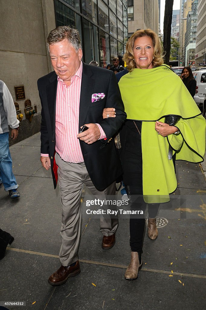 Celebrity Sightings In New York City - October 21, 2014