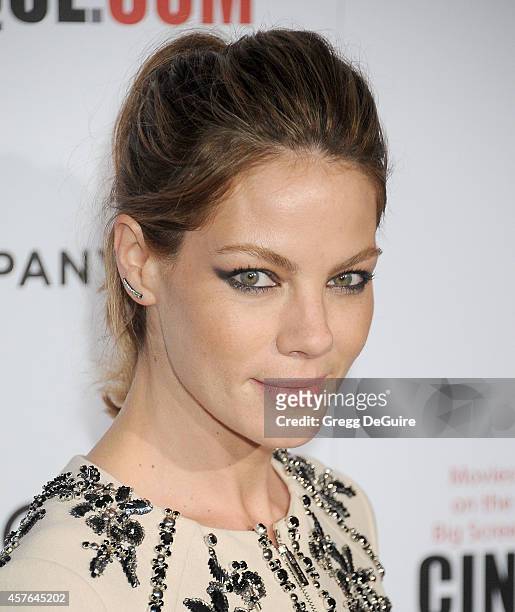 Actress Michelle Monaghan attends the 28th American Cinematheque Award honoring Matthew McConaughey at The Beverly Hilton Hotel on October 21, 2014...