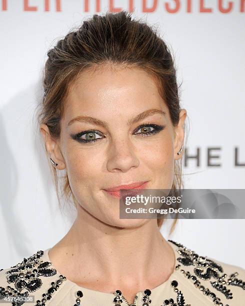 Actress Michelle Monaghan attends the 28th American Cinematheque Award honoring Matthew McConaughey at The Beverly Hilton Hotel on October 21, 2014...