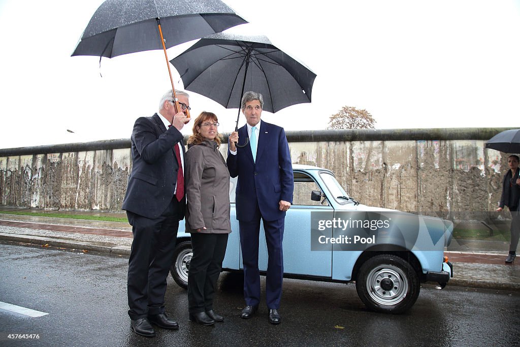 US Secretary Of State Kerry Visits Berlin
