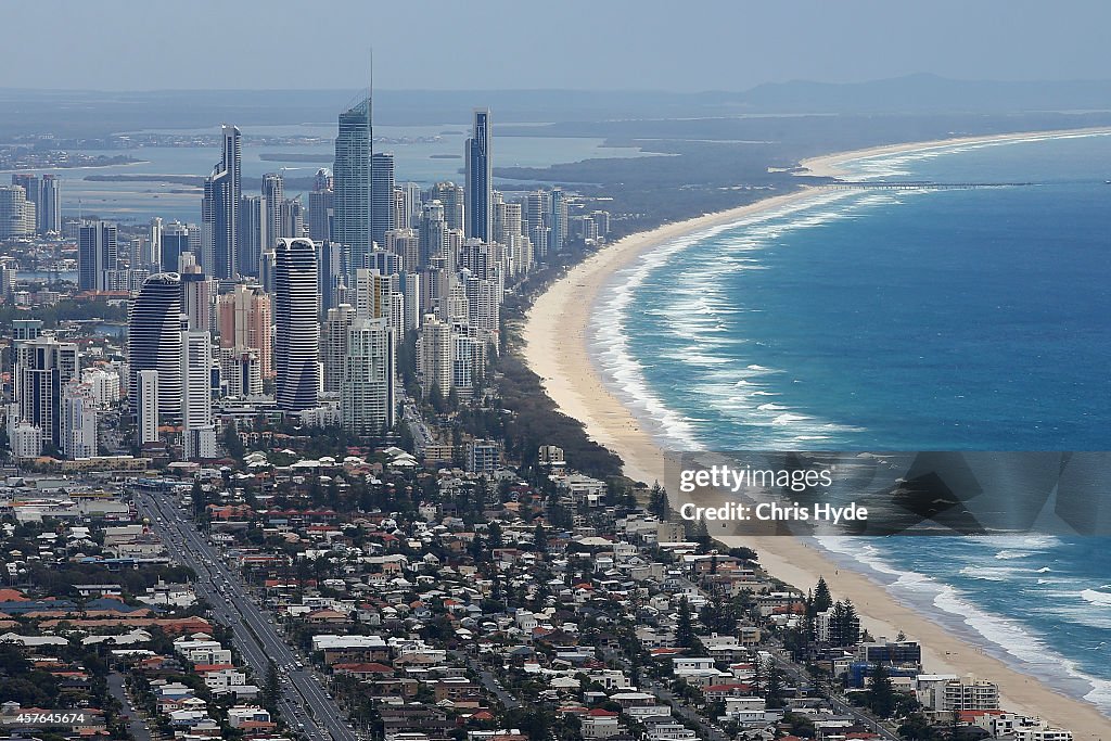 Aerial Views Of The Gold Coast