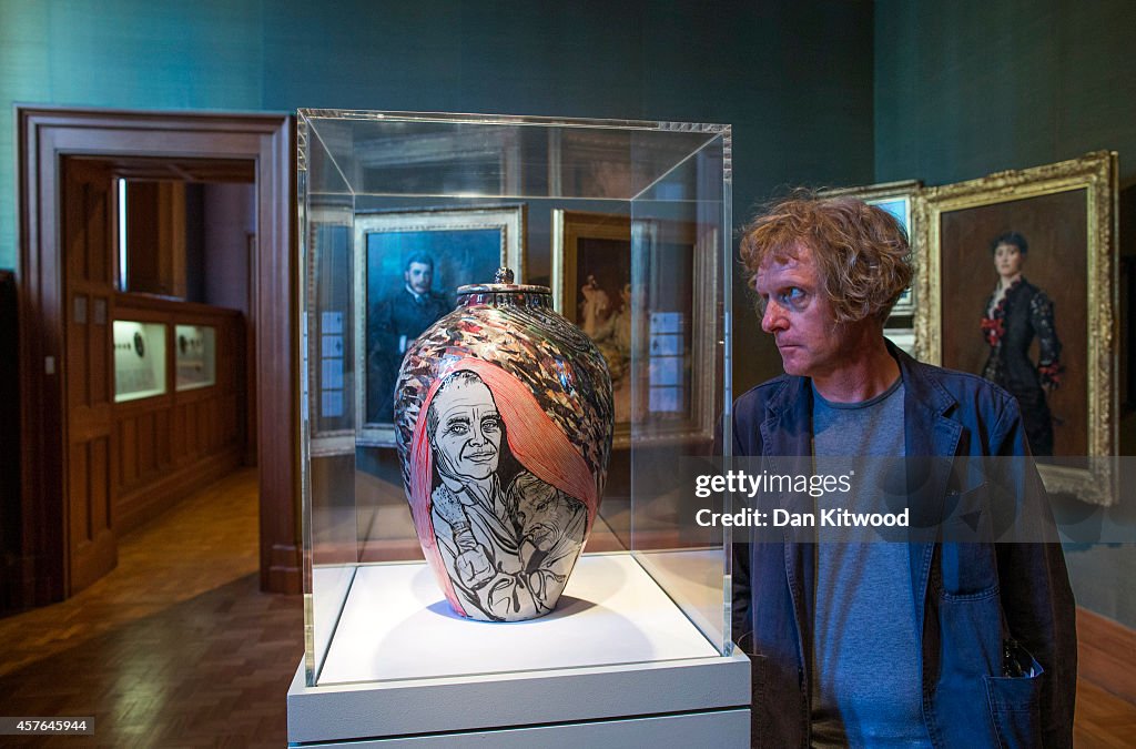 Press View Of Grayson Perry: Who Are You? Exhibition