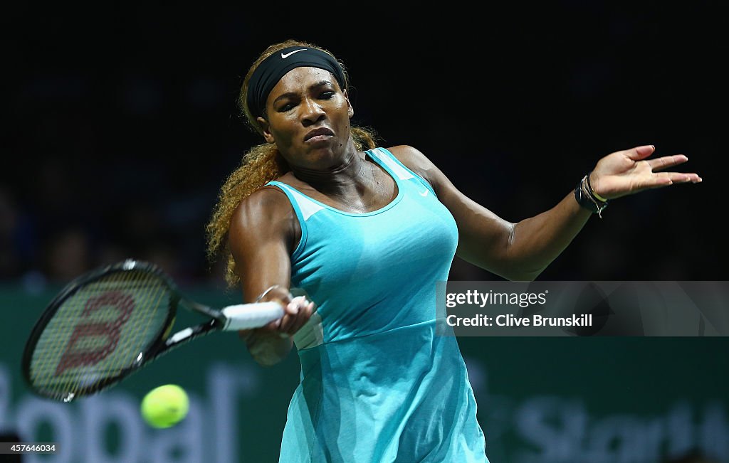 BNP Paribas WTA Finals: Singapore 2014 - Day Three