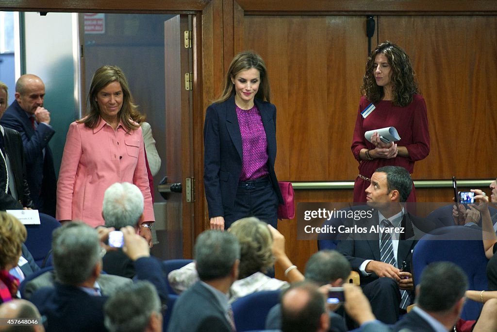 Queen Letizia Of Spain Attends The 25th Anniversary Ceremony of the Spanish National Transplant Organization