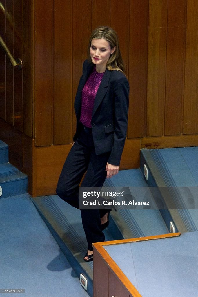 Queen Letizia Of Spain Attends The 25th Anniversary Ceremony of the Spanish National Transplant Organization