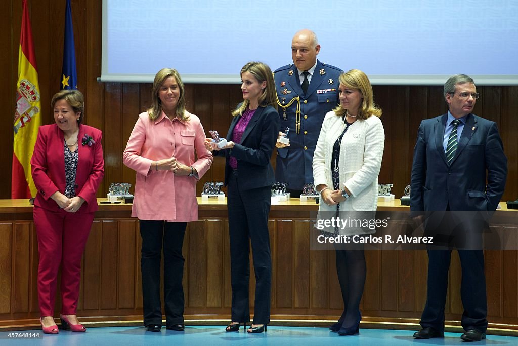 Queen Letizia Of Spain Attends The 25th Anniversary Ceremony of the Spanish National Transplant Organization