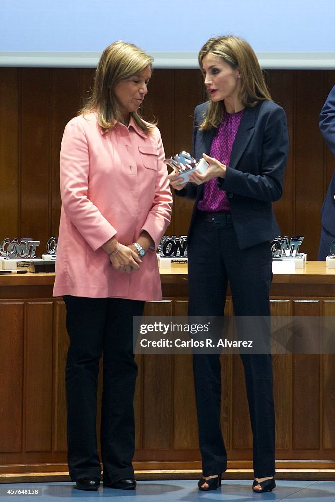 Queen Letizia Of Spain Attends The 25th Anniversary Ceremony of the Spanish National Transplant Organization