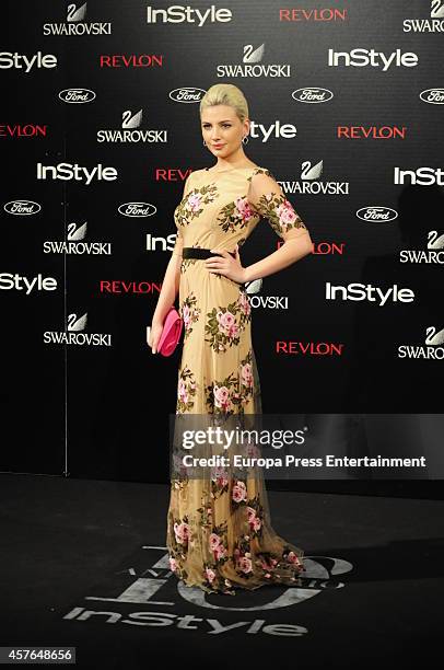 Miriam Giovanelli attends the InStyle Magazine 10th anniversary party on October 21, 2014 in Madrid, Spain.