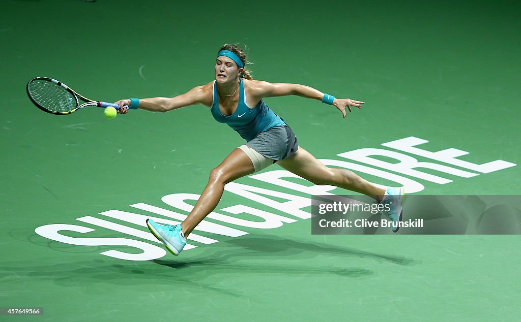 BNP Paribas WTA Finals: Singapore 2014 - Day Three