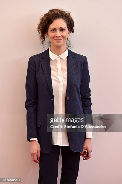Ksenia Rappoport attends the 'Doppia Difesa' Photocall during the 9th Rome Film Festival on October 22, 2014 in Rome, Italy.