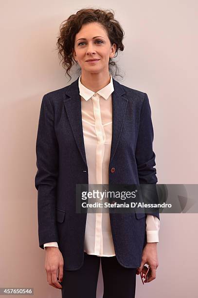 Ksenia Rappoport attends the 'Doppia Difesa' Photocall during the 9th Rome Film Festival on October 22, 2014 in Rome, Italy.