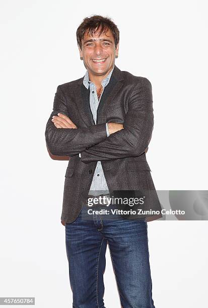 Adriano Giannini attends the 'Doppia Difesa' Photocall during the 9th Rome Film Festival on October 22, 2014 in Rome, Italy.