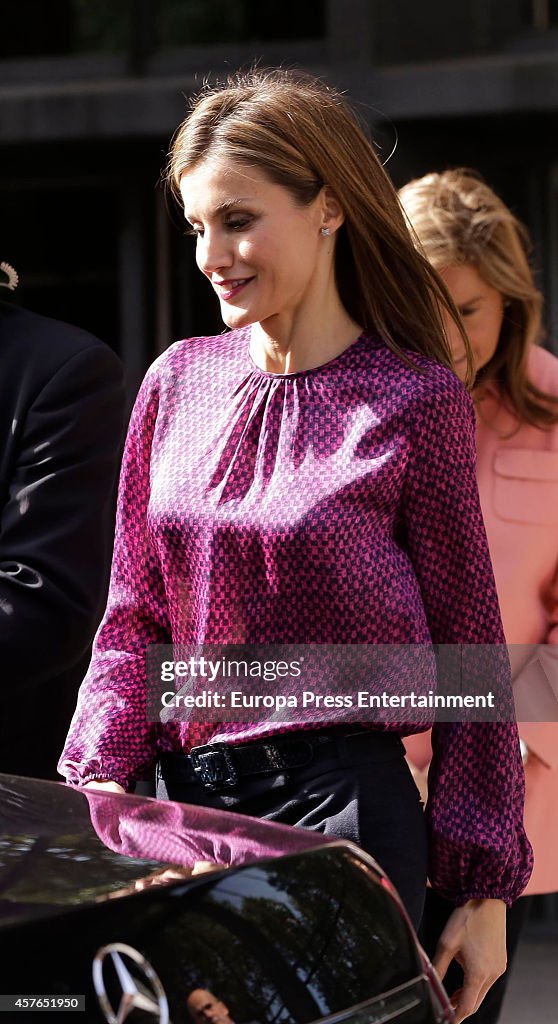 Queen Letizia of Spain Attends 25th Anniversary Of The Spanish Transplant Organization