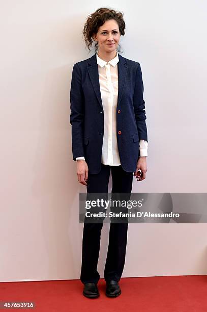 Kseniya Rappoport attends 'Doppia Difesa' Photocall during the 9th Rome Film Festival at Auditorium Parco Della Musica on October 22, 2014 in Rome,...
