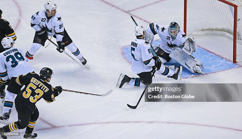 Boston Bruins Vs. San Jose Sharks At TD Garden