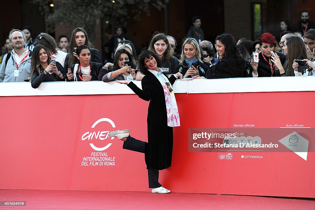 Geraldine Chaplin On the Red Carpet - The 9th Rome Film Festival