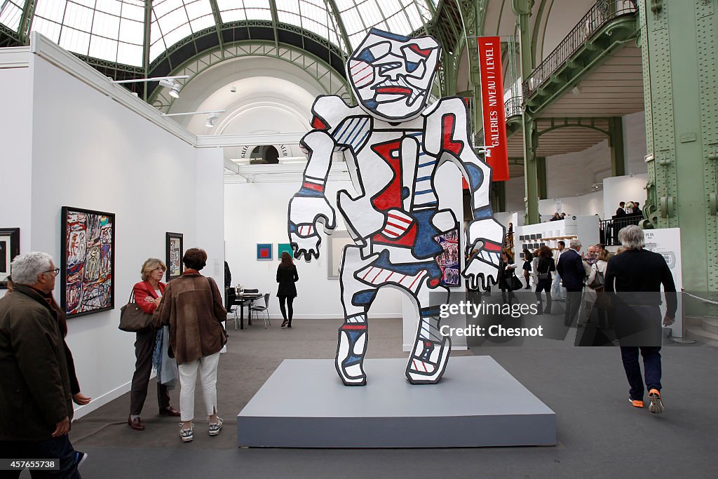 FIAC 2014 - International Contemporary Art Fair -  : Press  Preview At Le Grand Palais In Paris