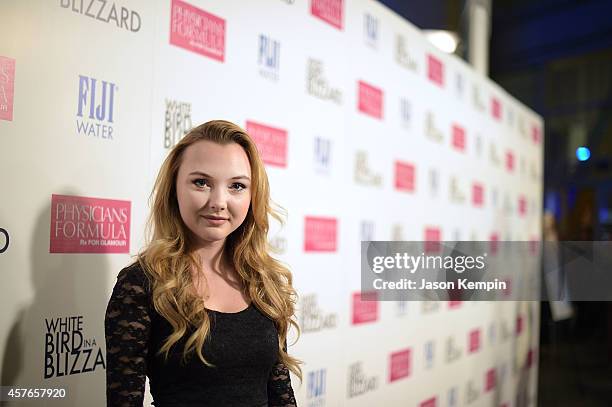 Actress Victory Van Tuyl attends the premiere of "White Bird In A Blizzard" at ArcLight Hollywood on October 21, 2014 in Hollywood, California.