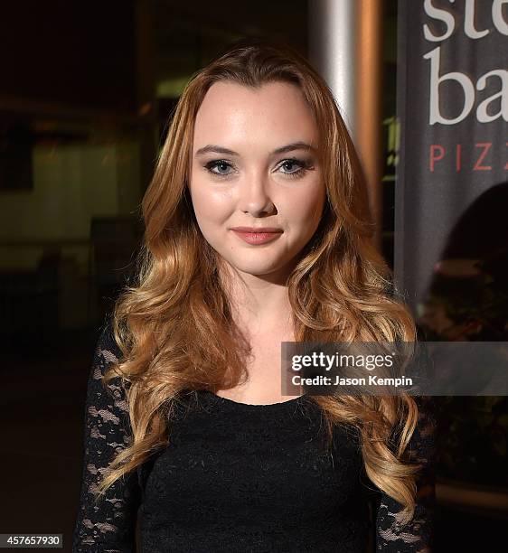 Actress Victory Van Tuyl attends the premiere of "White Bird In A Blizzard" at ArcLight Hollywood on October 21, 2014 in Hollywood, California.