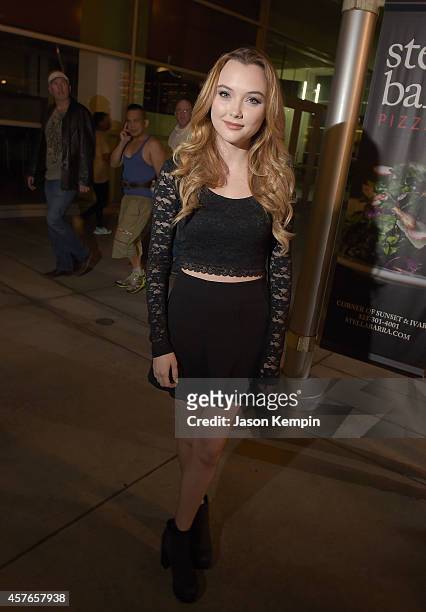 Actress Victory Van Tuyl attends the premiere of "White Bird In A Blizzard" at ArcLight Hollywood on October 21, 2014 in Hollywood, California.