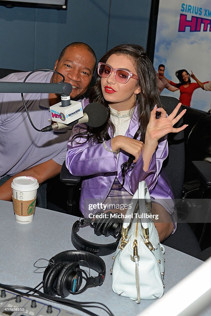SiriusXM Hits 1's The Morning Mash Up Broadcast From The SiriusXM Studios In Los Angeles - October 22, 2014