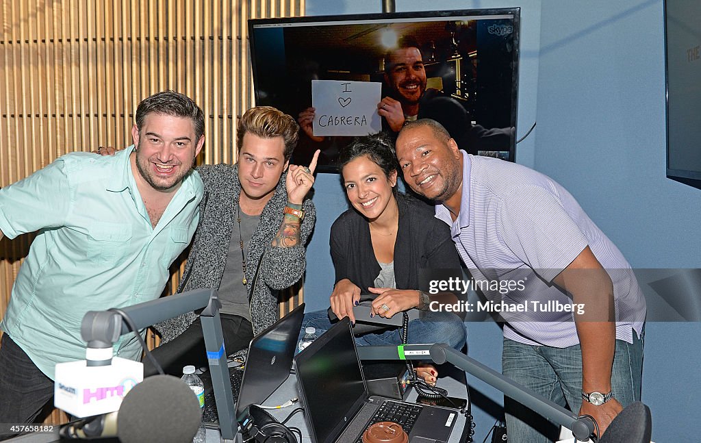 SiriusXM Hits 1's The Morning Mash Up Broadcast From The SiriusXM Studios In Los Angeles - October 22, 2014