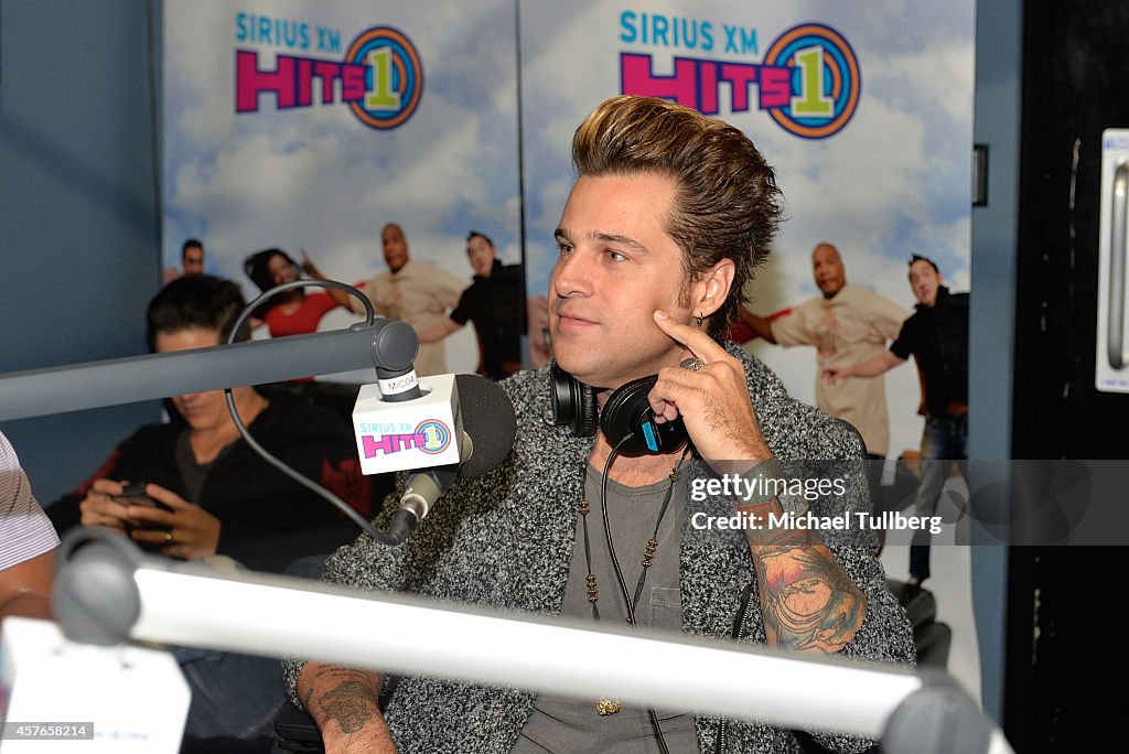 SiriusXM Hits 1's The Morning Mash Up Broadcast From The SiriusXM Studios In Los Angeles - October 22, 2014