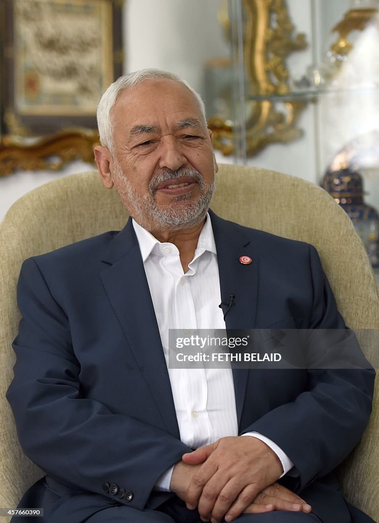 TUNISIA-VOTE-CAMPAIGN-ENNAHDHA-GHANNOUCHI