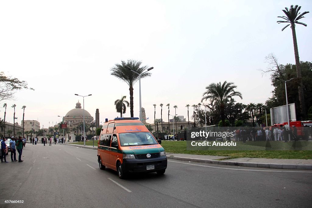 Blast at Nahda Square Cairo