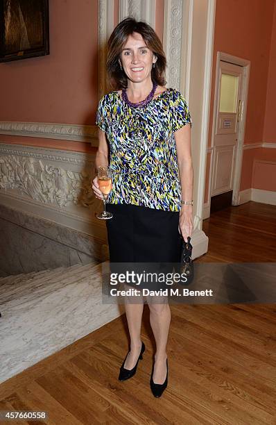 Jennie Repard attends the launch of Boris Johnson's new book "The Churchill Factor: How One Man Made History" at Dartmouth House on October 22, 2014...