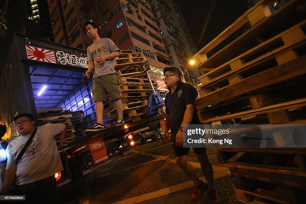 Students Continue To Protest In Hong Kong Following Negotiation Talks