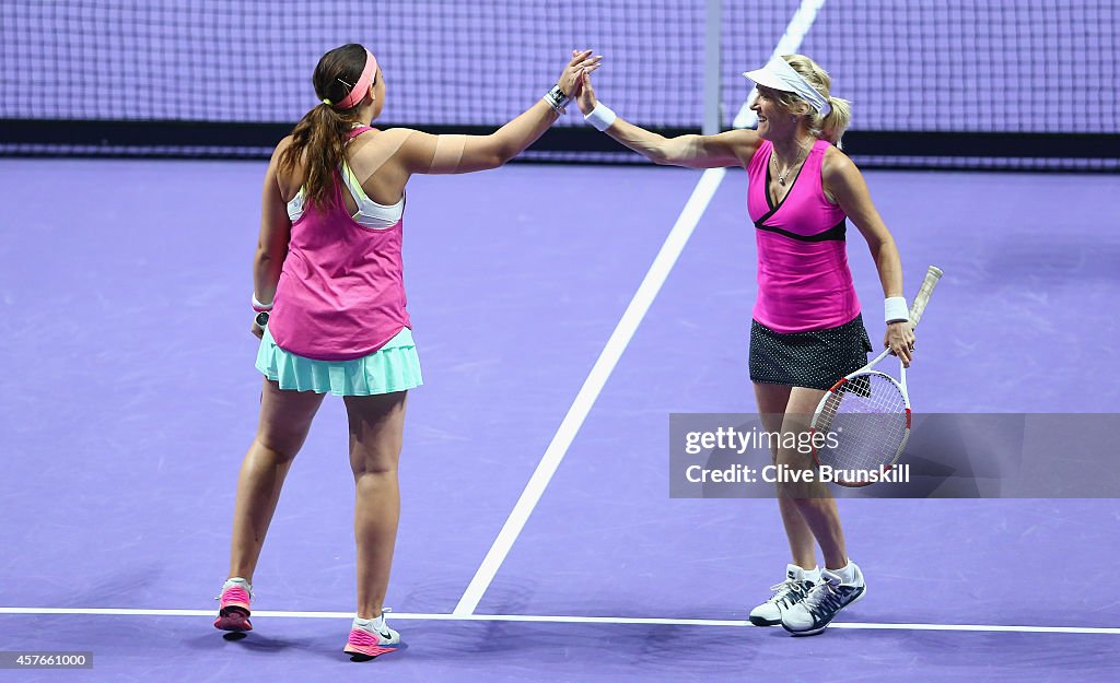 BNP Paribas WTA Finals: Singapore 2014 - Day Three