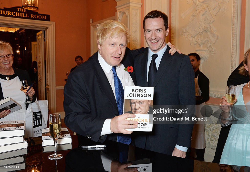 "The Churchill Factor: How One Man Made History" by Boris Johnson - Book Launch Party