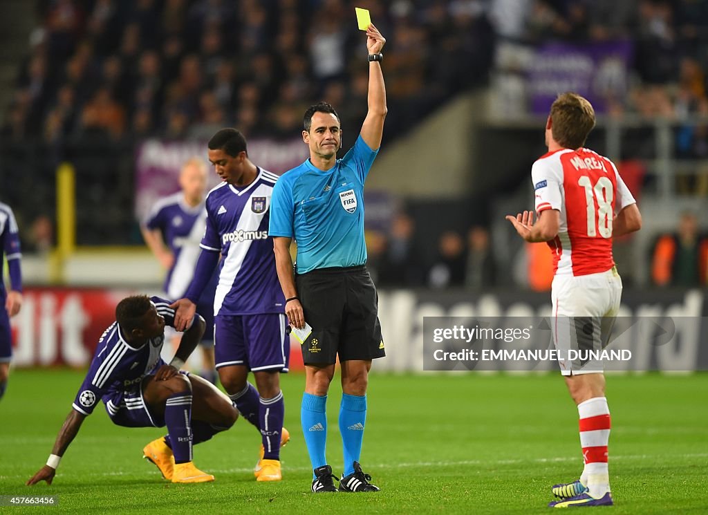 FBL-EUR-C1-ANDERLECHT-ARSENAL