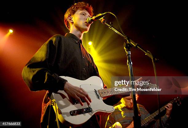 King Krule aka Archy Marshall performs in support of his 6 Feet Beneath the Moon release at The Independent on December 17, 2013 in San Francisco,...