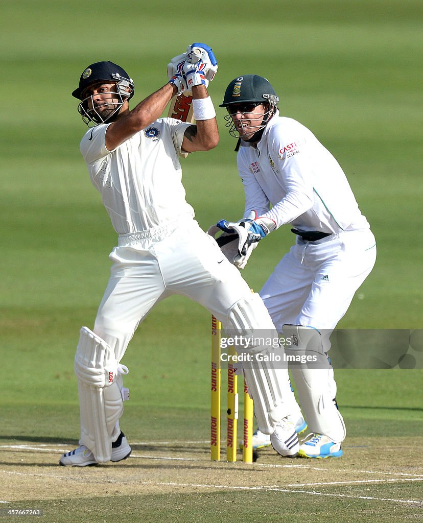 South Africa v India - Test Match Series - Day One