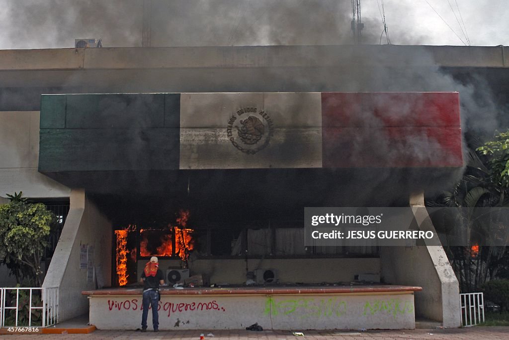 MEXICO-CRIME-STUDENTS-MISSING-PROTEST