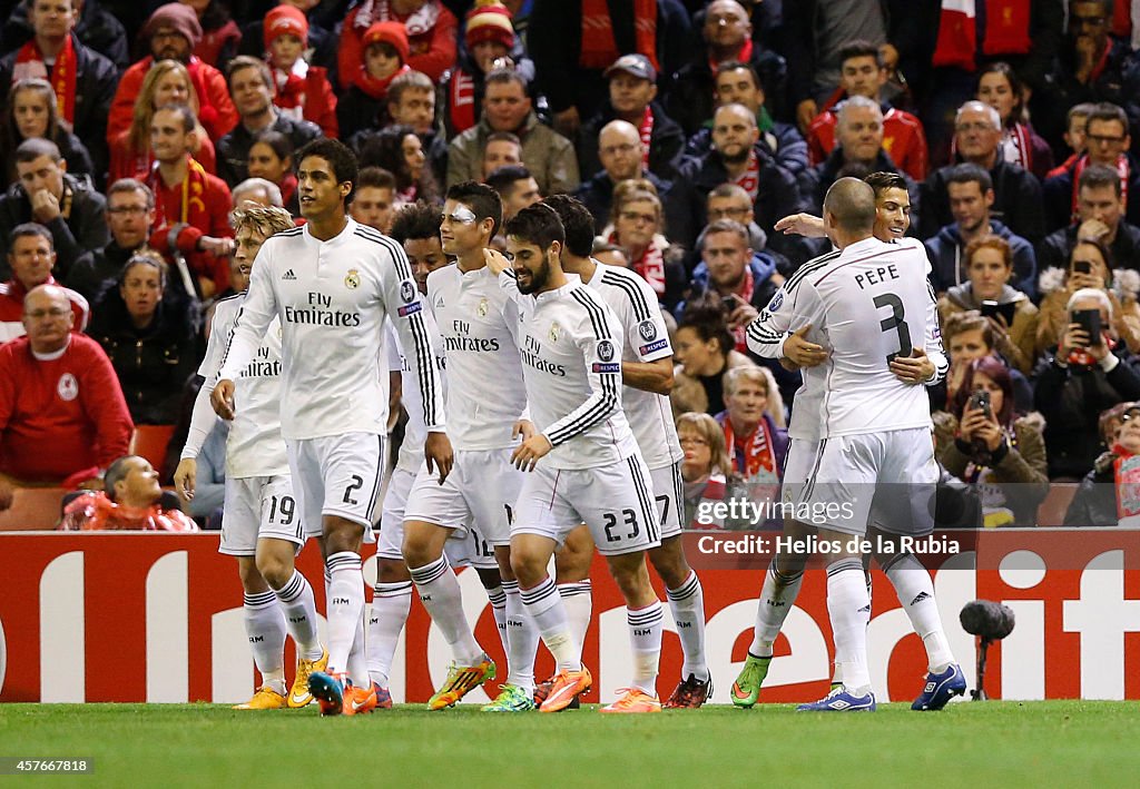 Liverpool FC v Real Madrid CF - UEFA Champions League