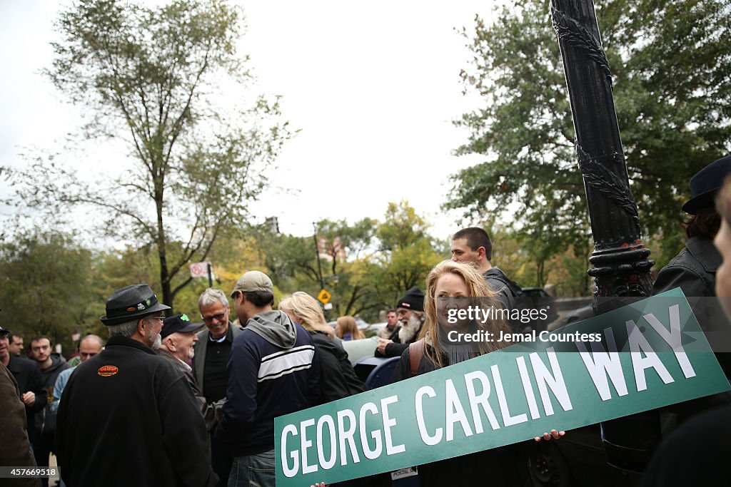 George Carlin Way Unveiling Ceremony