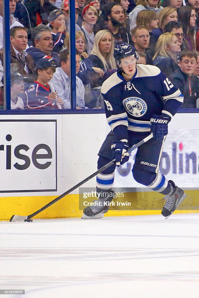 Calgary Flames v Columbus Blue Jackets