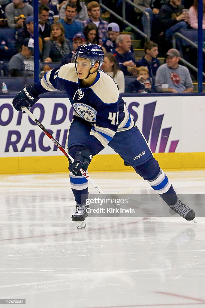 Calgary Flames v Columbus Blue Jackets