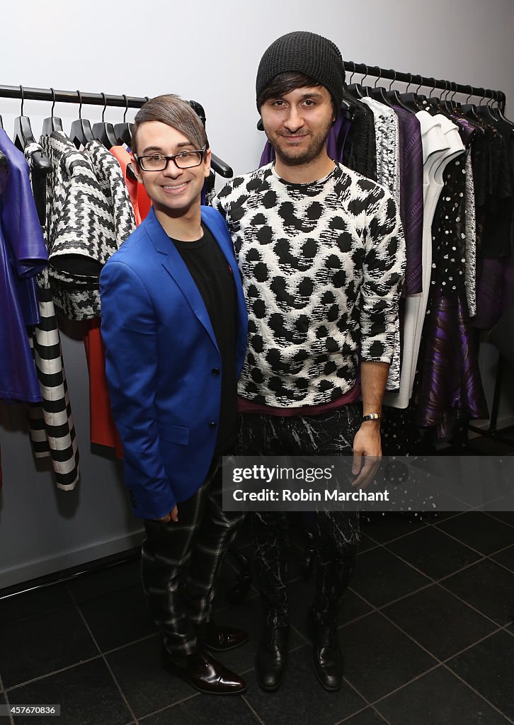 Christian Siriano And Vanessa Simmons Celebrate The Premiere Of Lifetime's All New Fashion Series "Project Runway: THREADS"