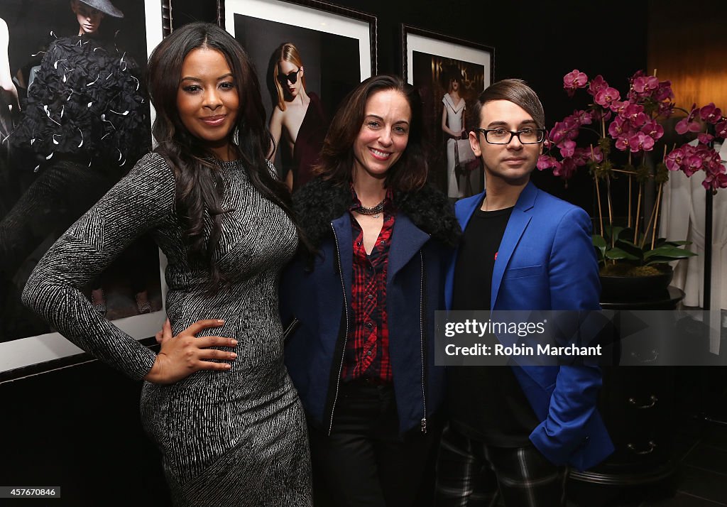 Christian Siriano And Vanessa Simmons Celebrate The Premiere Of Lifetime's All New Fashion Series "Project Runway: THREADS"