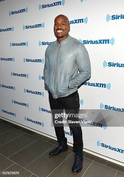 Personality Dolvett Quince visits SiriusXM Studios on October 22, 2014 in New York City.