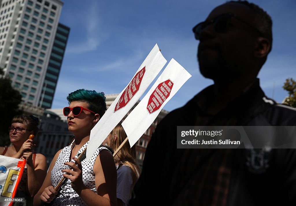 Protesters Rally In Oakland Against Police Brutality