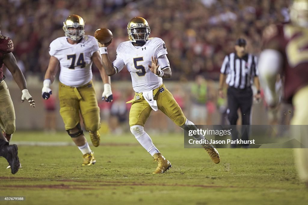 Florida State University vs University of Notre Dame