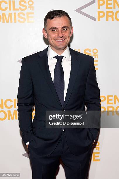 Honoree Gary Vaynerchuk attends the 4th Annual Pencils of Promise Gala at Cipriani Wall Street on October 22, 2014 in New York City.