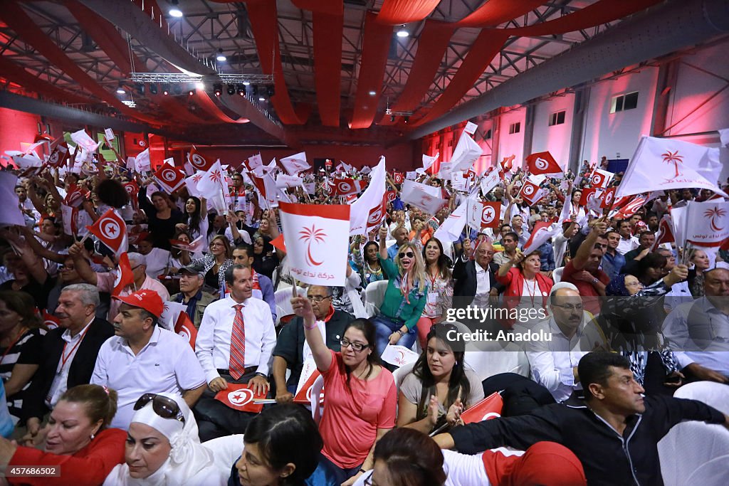 Nidaa Tounes electoral campaign rally in Sousse