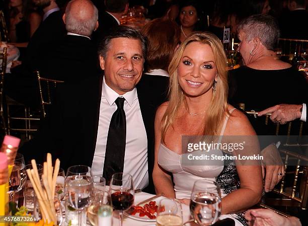 Director/Photographer Co-Founder of WireImage Kevin Mazur and wife Jenn Mazur attend the Fourth Annual Pencils Of Promise Gala Honoring Sophia Bush,...