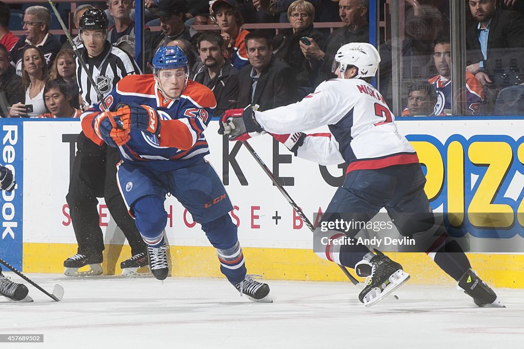 Washington Capitals v Edmonton Oilers